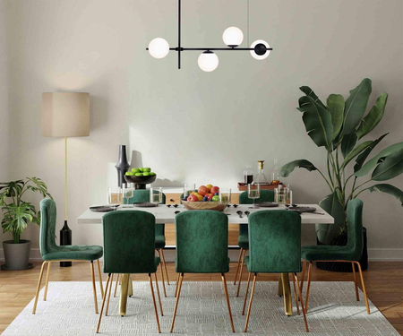 Lampa sufitowa VUELTA Kaja K-4736 biały/czarny