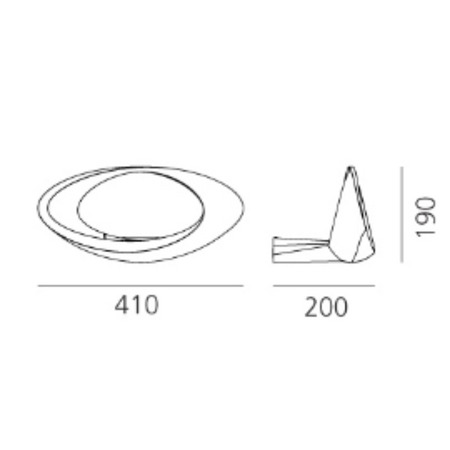 Kinkiet Artemide 1181W10A Cabildo LED