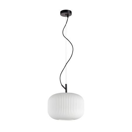 Lampa wisząca Italux Rues PND-64536A-M-BL-OPA Czarny mat