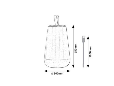 Lampa wewnętrzna Rabalux Franco 76019 biały