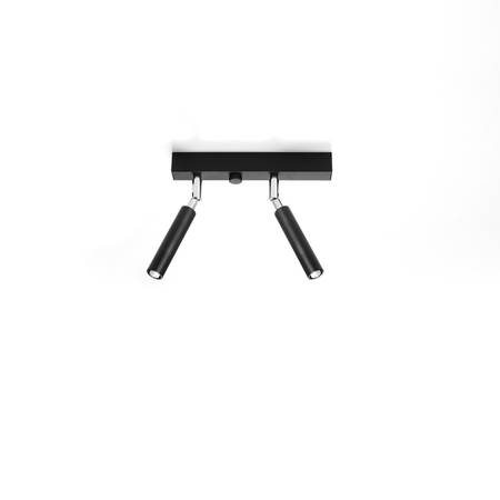 Sollux Lighting Plafon EYETECH 2 czarny SL.0898