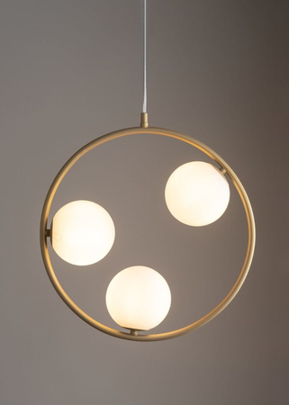 Sigma 33415 AQUA 3 lampa wisząca złoty beż