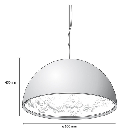 Lampa wisząca Flos F0002047 Skygarden 2