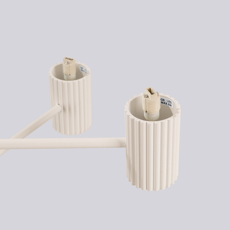 Sollux Lighting Żyrandol HALO 6 beżowy SL.1831