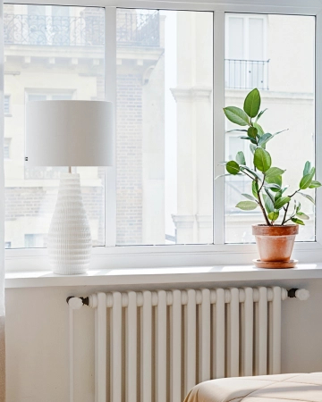 Lampa stołowa By Rydens Batha H74 cm E27 kremowy/beżowy