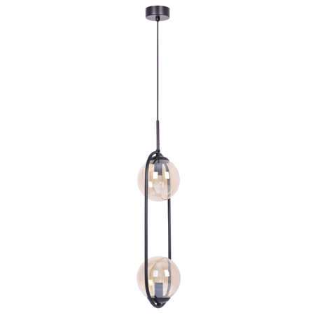 Lampa wisząca VENTA Kaja K-5121 bursztynowy