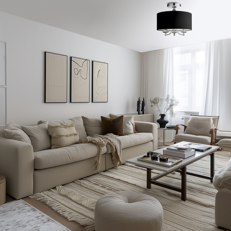 Cosmo Light Plafon ABU DHABI C03466CH-BK