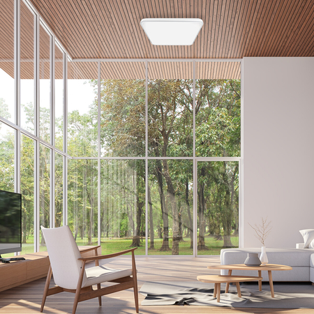 Milagro Plafon FABIO BLACK 23W ML7935 CZARNY