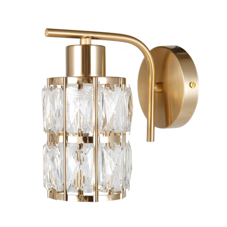 Kinkiet Italux Alma WL-40668-1-HBR Złoty