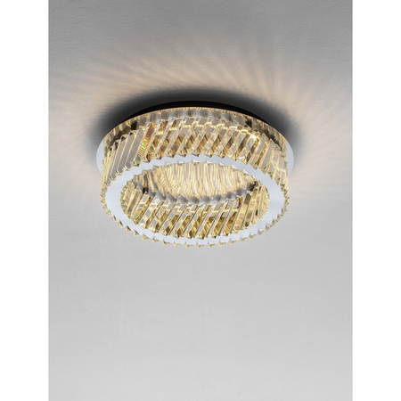 Lampa sufitowa Luces Exclusivas CANLIRA LE45159 szary i odcienie szarości