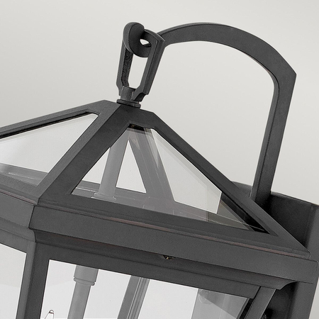 Mała latarnia naścienna Alford Place - 2 źródła światła Quintiesse QN-ALFORD-PLACE2-S-MB