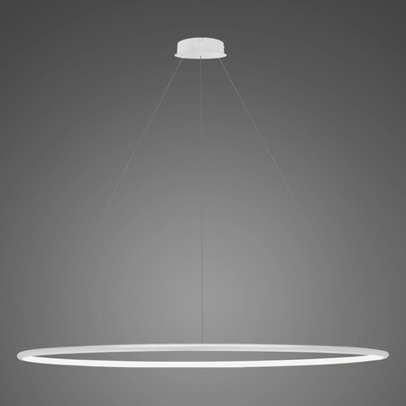Lampa wisząca Ledowe Okręgi No.1 180cm 3k biała ściemnialna