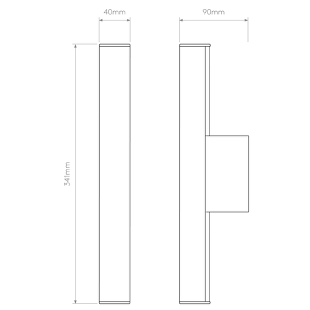 Kinkiet Astro Dio 1305006 Polerowany Chrom