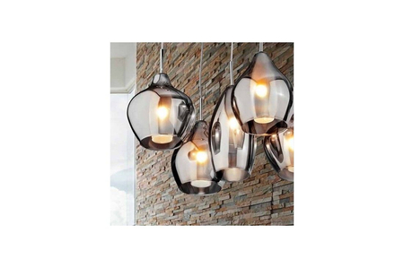 Lampa wisząca Azzardo AZ0722 Amber Milano chrome