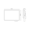 Eko-Light Naświetlacz LED 30W 3000lm 5000K EKN9015 CZARNY