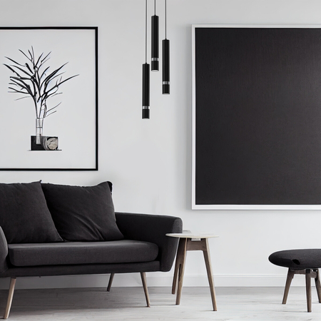 Milagro Lampa wisząca JOKER BLACK/CHROME 3xGU10 MLP8916 Czarny / Chrom