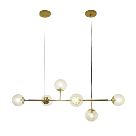 Lampa wisząca HELIOS 6 GO Azzardo AZ4699 złoty