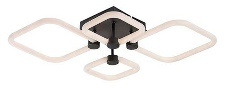 Lampa sufitowa Rabalux Sotiris 71006 czarny matowy
