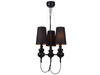 Lampa wisząca Azzardo AZ2163 Baroco 3 black