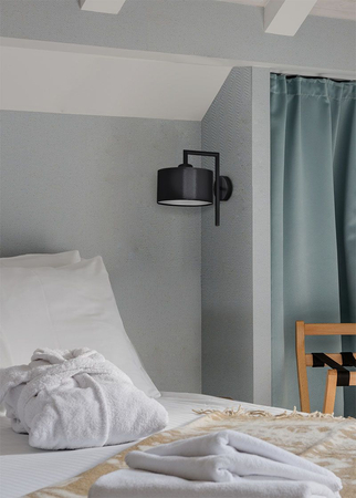 Kinkiet SIMONE BLACK Kaja K-4324 czarny