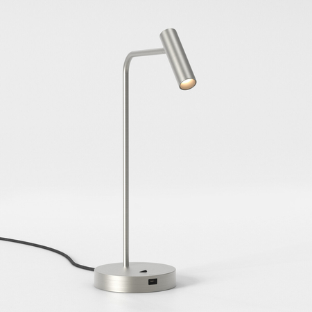 Lampa stołowa Astro Enna Desk USB C 1058213 Matowy Nikiel