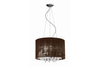 Lampa wisząca SIDNEY ROUND BROWN Azzardo AZ0511 brown