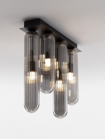 Lampa sufitowa Luces Exclusivas BALDE - szary LE43409