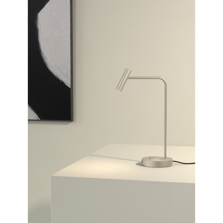 Lampa stołowa Astro Enna Desk USB C 1058213 Matowy Nikiel