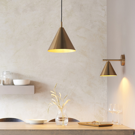 Kinkiet Endon Lighting Cape 102893 mosiądz