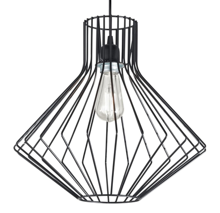 Lampa wisząca Ideal Lux 167497 Ampolla-4 SP1 Nero