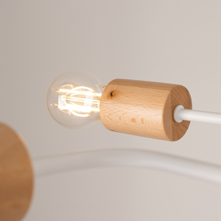 Sollux Lighting Żyrandol TIMBO 6 biały SL.1666