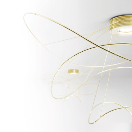 Plafon Axo Light Hoops 3 Gold