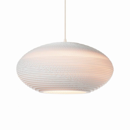 Lampa wisząca Graypants GP-1145-a Scraplights Disc20 white