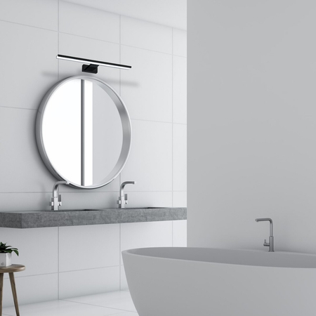 Milagro Kinkiet SHINE BLACK 60cm 13,8W LED ML4382 CZARNY