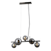Lampa wisząca Italux PND-406007-5A-BCR Czarny chrom