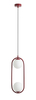 Lampa wisząca RIVA 2 RED WINE Aldex 1086H15 bordowy