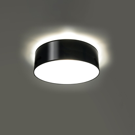 Sollux Lighting Plafon ARENA 25 czarny SL.0127