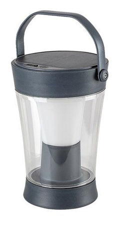 Lampa solarna Rabalux Angers 77039 popielaty