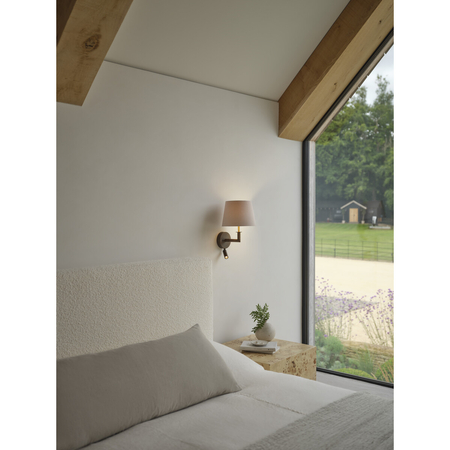 Kinkiet Astro Club Reader 1483011 Brązowy