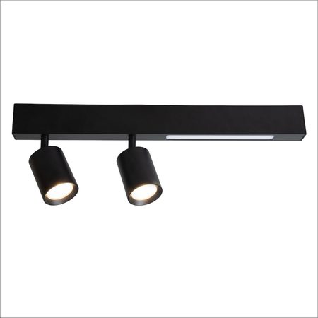 Milagro Lampa Sufitowa Magnet 5W+2xGU10 3000/4000K Czarny ML1132 BIAŁY