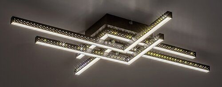 Lampa sufitowa Rabalux Casimir 5268 czarny matowy