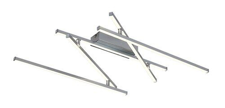 Lampa sufitowa Rabalux Negan 71020 srebrny