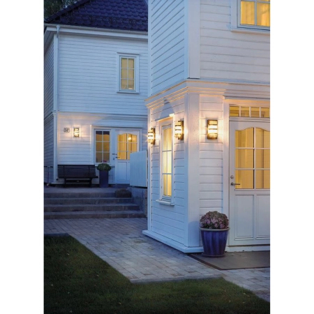 BODEN 860 BLACK E27 LED 9W OPAL LAMPSHADE