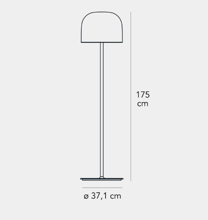 Lampa podłogowa LED Fontana Arte F439225550NEWL Equatore