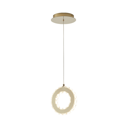 Lampa wisząca Zuma Line MD3713-1-3GT GIRONA LAMPA WISZĄCA ZŁOTA/GOLD