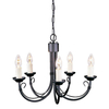 Żyrandol Elstead Lighting Chartwell czarny CH5-BLACK
