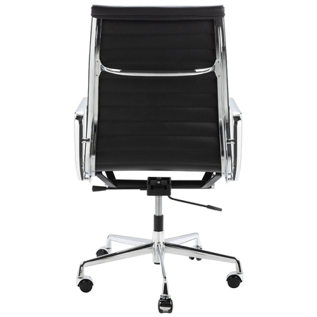 Fotel biurowy AERON PRESTIGE PLUS chrom - skóra naturalna, aluminium