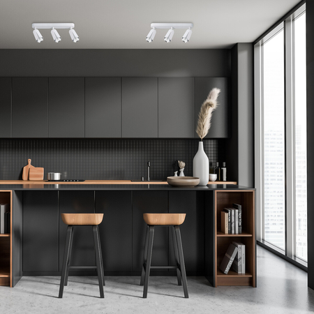 Milagro Flower Chrome Spot 3xGU10 Biały ML0274 BIAŁY + CHROM