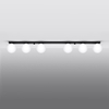 Sollux Lighting Plafon YOLI 6 czarny SL.1155