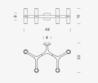 Kinkiet Nemo CROHNW32 Crown Wall